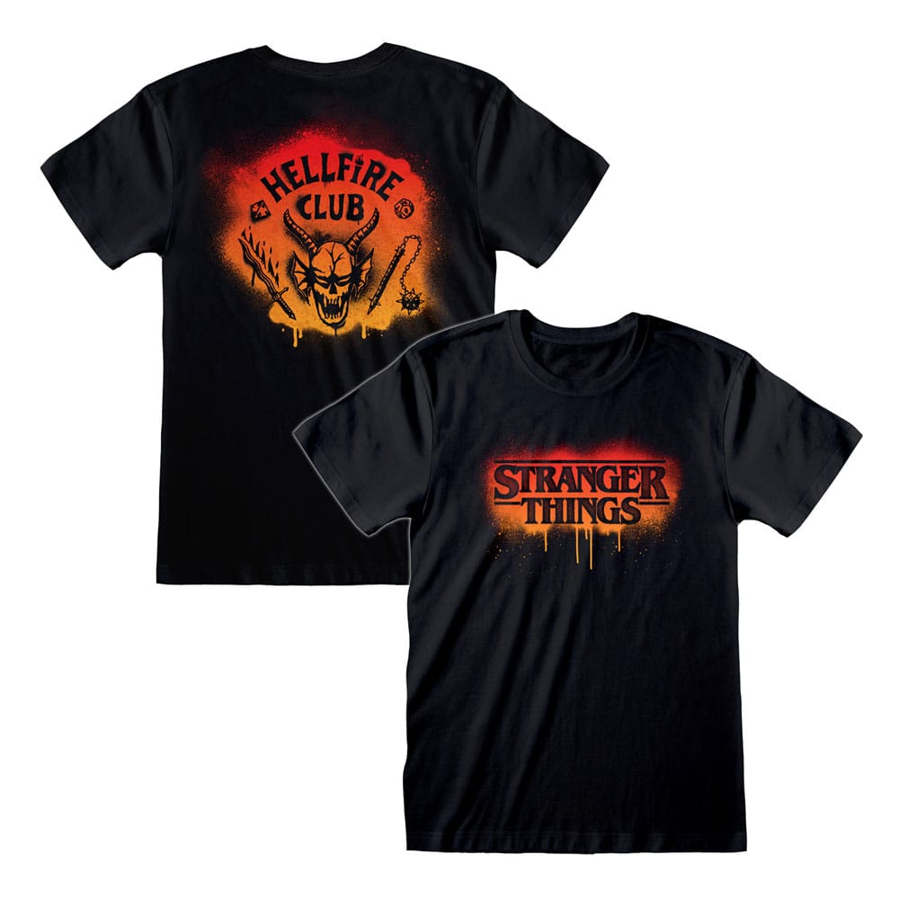 Stranger Things T-Shirt Spray Paint Hellfire (M)