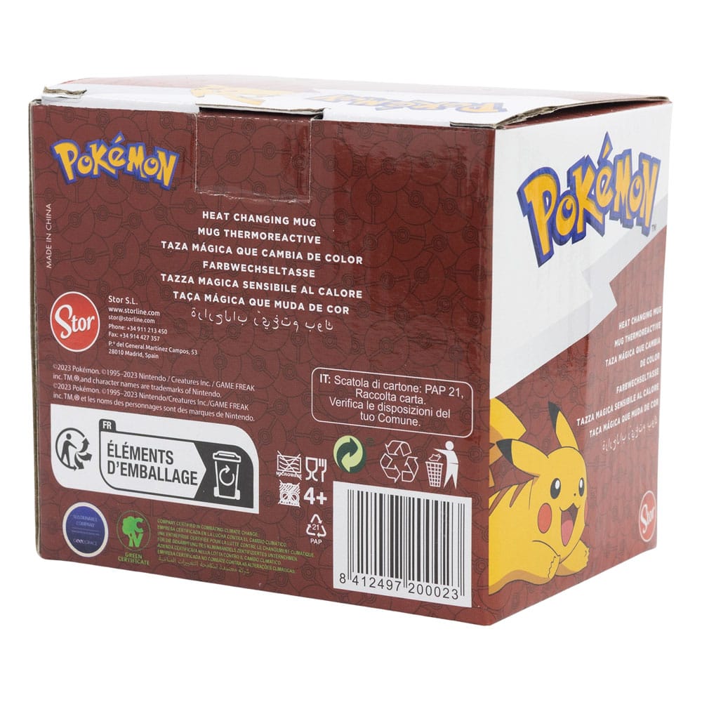 Pokémon mug effet thermique Pokéverse 325 ml