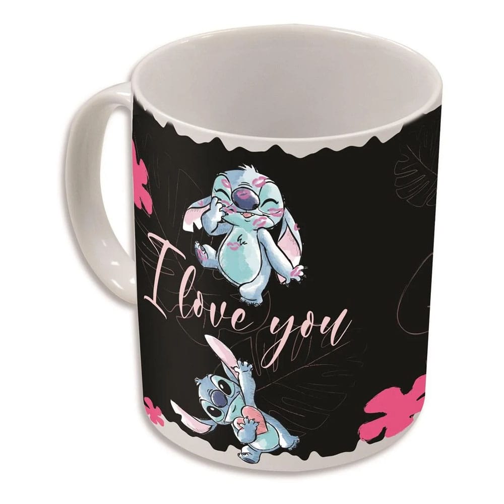 Lilo & Stitch mug effet thermique Stitch & Angel 325 ml