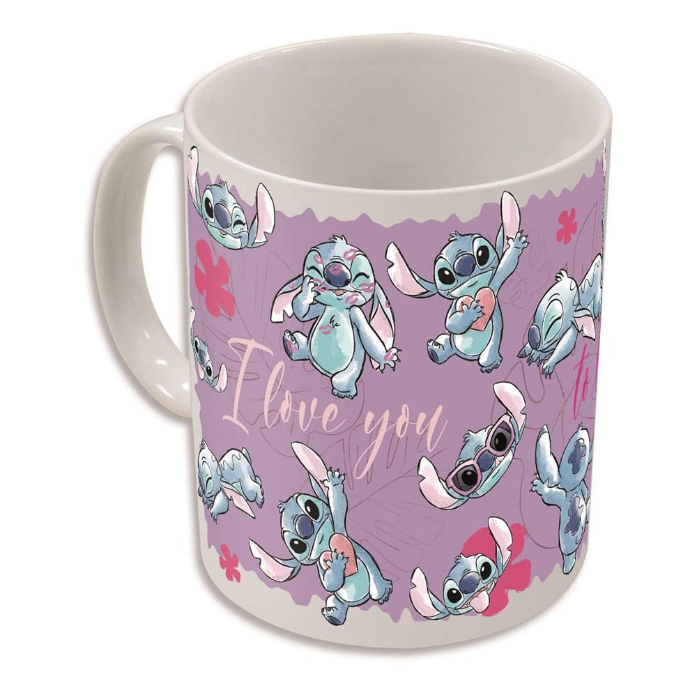 Lilo & Stitch mug effet thermique Stitch & Angel 325 ml