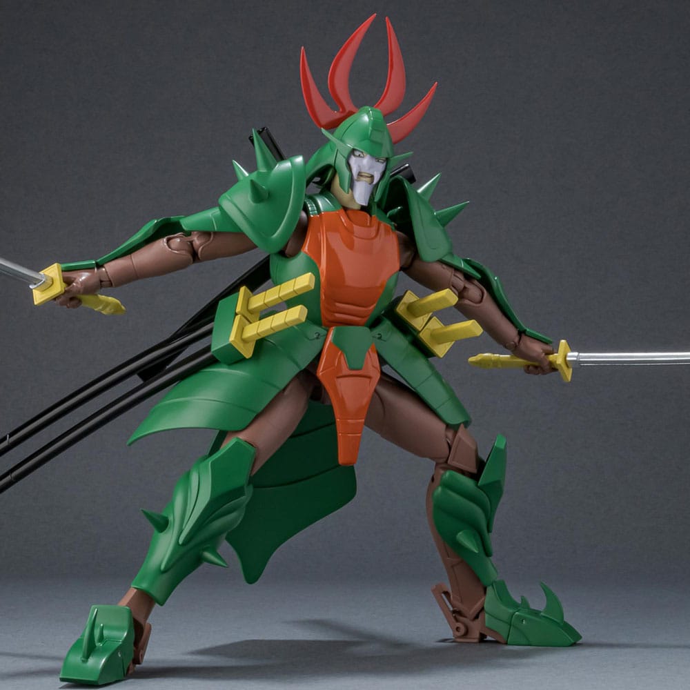 Chou-Dan-Kadou Yoroiden-Samurai Troopers figurine Doku Mashou Naaza 15 cm