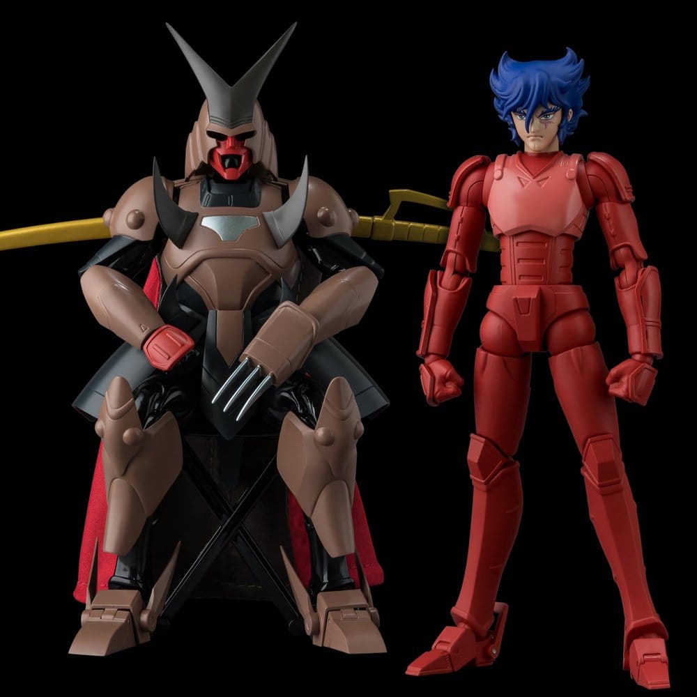 Chou-Dan-Kadou Yoroiden-Samurai Troopers figurine Yami Mashou Anubisu 15 cm