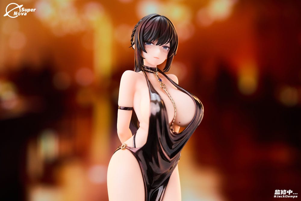 Original Character statuette 1/6 Shiho Miyamae Party Dress Ver. Illustrated by JackDempa 27 cm
