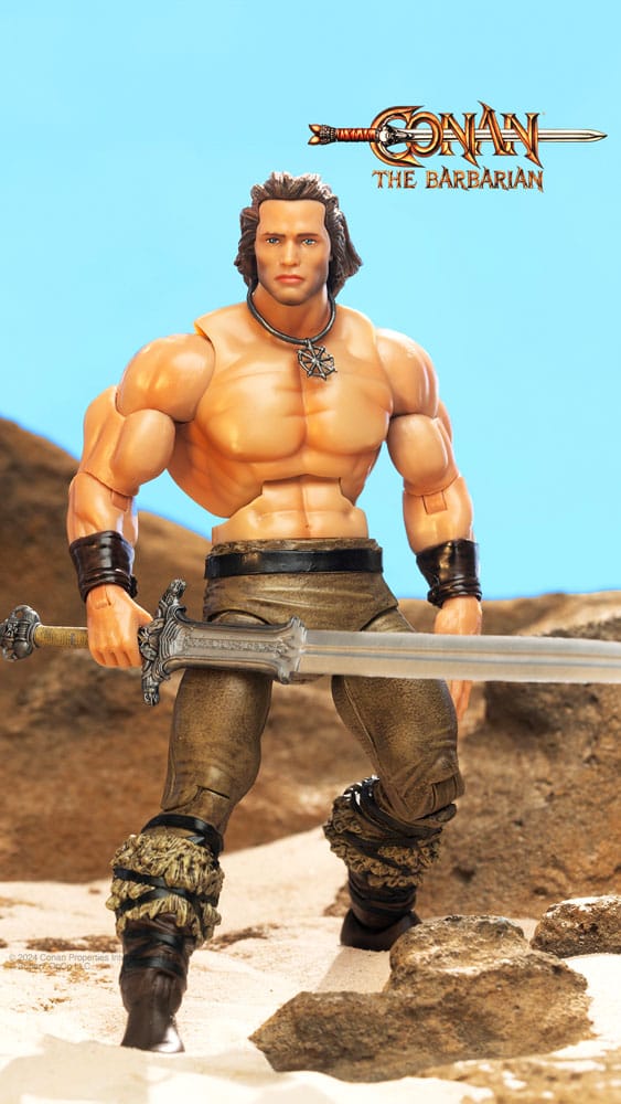 Conan le Barbare 1982 figurine Deluxe Conan Iconic Pose 18 cm
