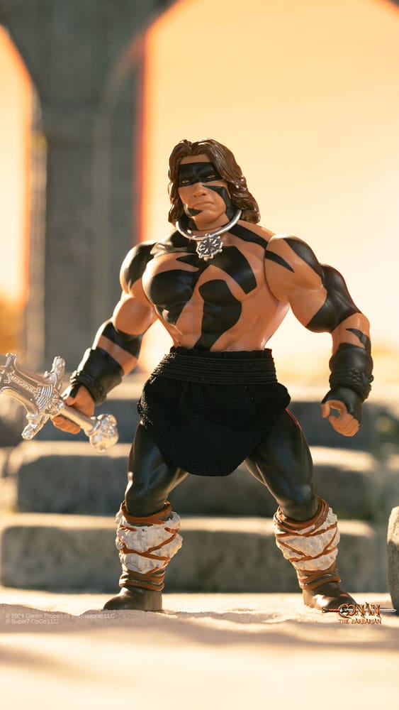 Conan le Barbare 1982 série 1 figurine Vintage Collection Conan Warpaint Ver. 14 cm
