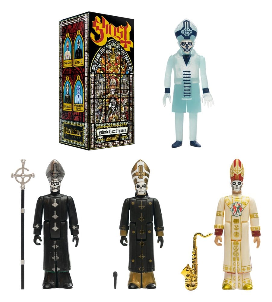 Ghost ReAction figurines Wave 01 Blind Box 10 cm Display (12)