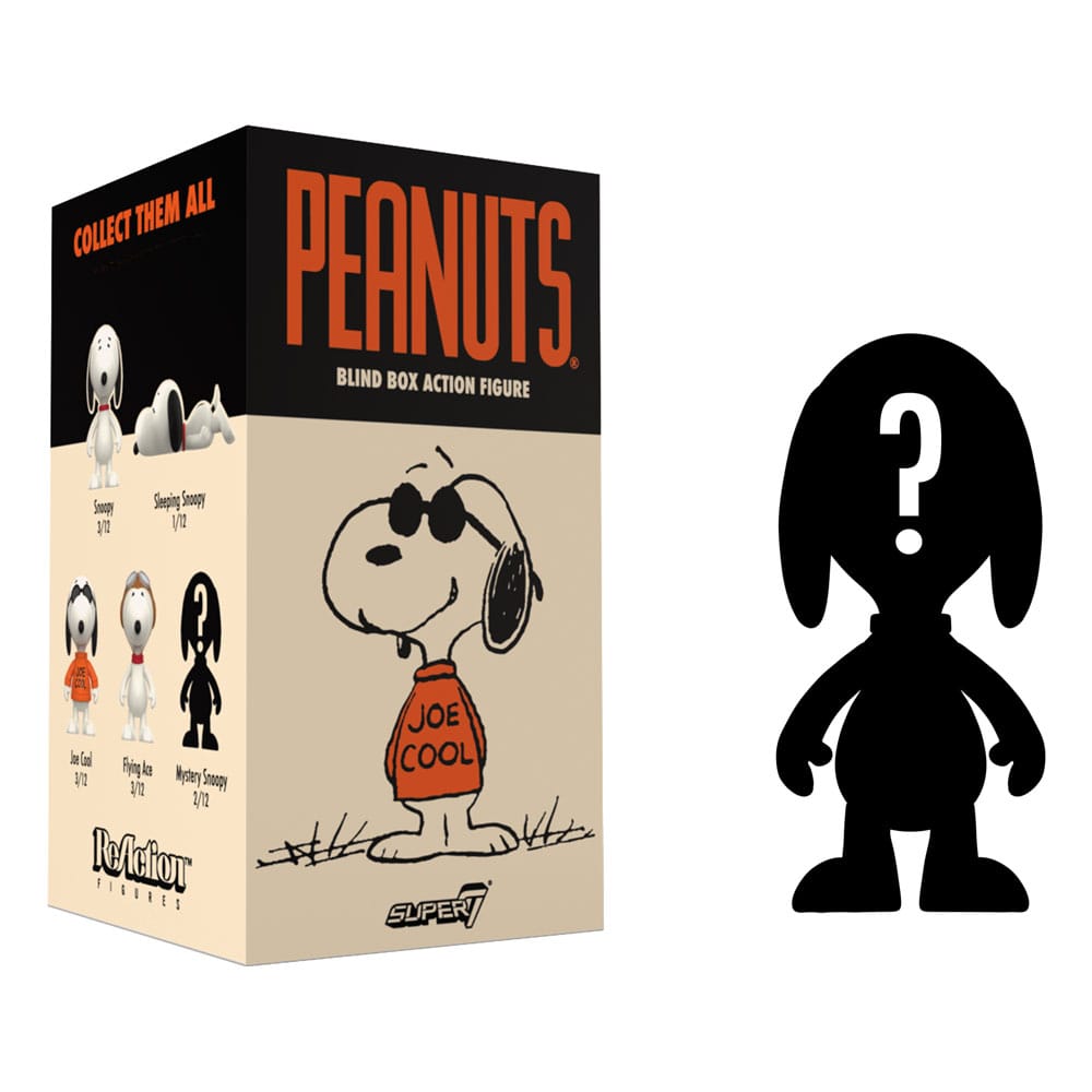 Peanuts présentoir boîte-mystère figurines ReAction Wave 06 So Many Snoopies! 10 cm (12)