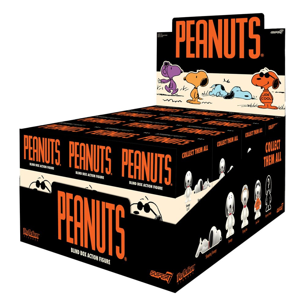 Peanuts présentoir boîte-mystère figurines ReAction Wave 06 So Many Snoopies! 10 cm (12)
