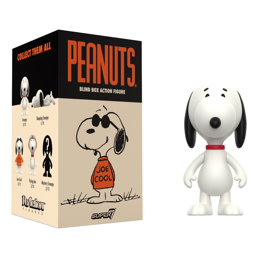 Peanuts présentoir boîte-mystère figurines ReAction Wave 06 So Many Snoopies! 10 cm (12)