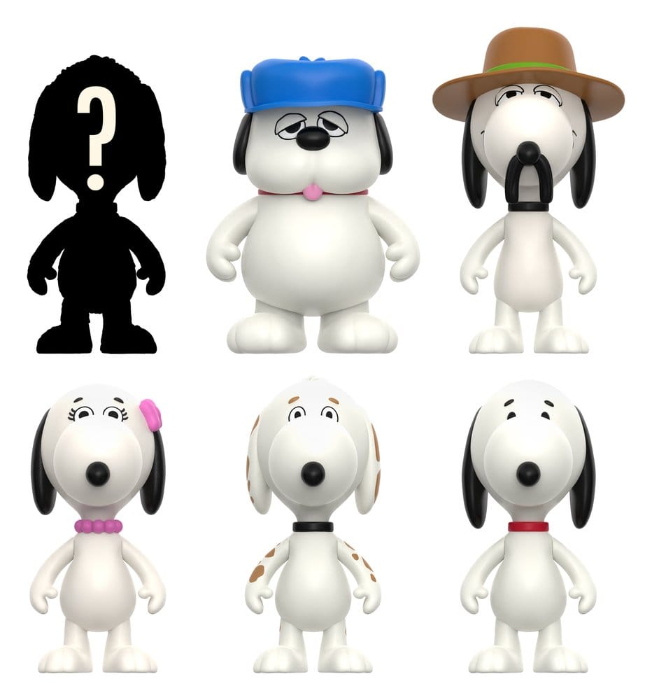 Peanuts ReAction figurines Snoopy's Siblings Wave 10 Blind Box 10 cm présentoir (12)