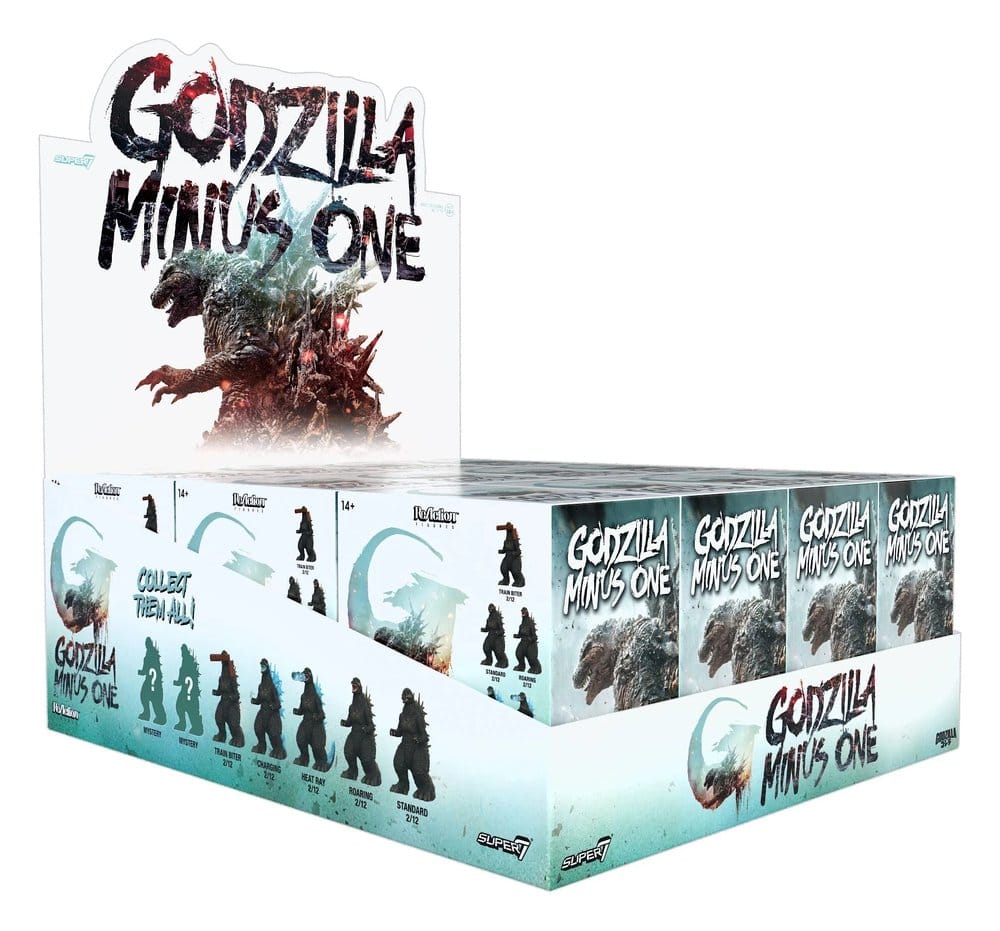 Godzilla Toho (Minus One) figurine Blind Box Wave 8 Display (12)