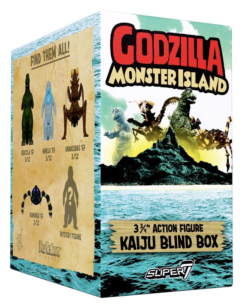 Godzilla Toho (Monster Island) figurine Wave 13 Blind Box Display (12)