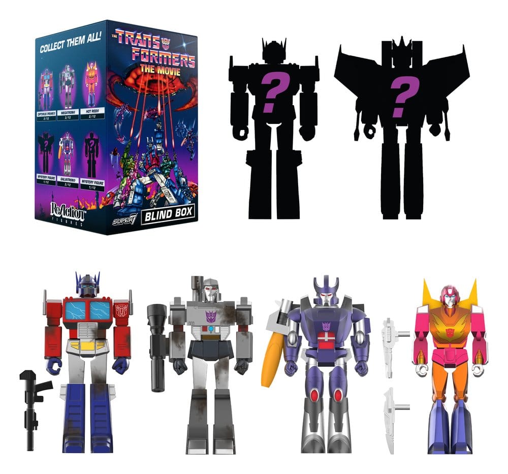 Transformers ReAction figurines Wave 05 The Movie Blind Box 10 cm Display (12)
