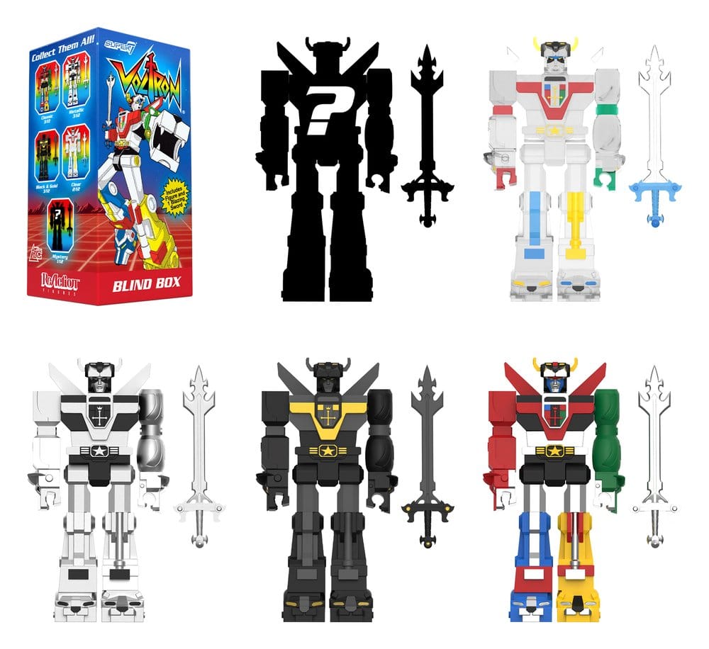 Voltron figurines mini Blind Box 10 cm (12)