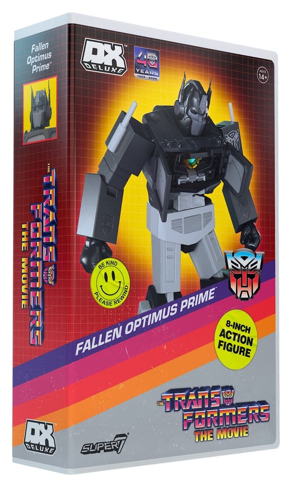 Transformers Deluxe figurine Wave 02 Dead Optimus Prime (VHS, The Movie)