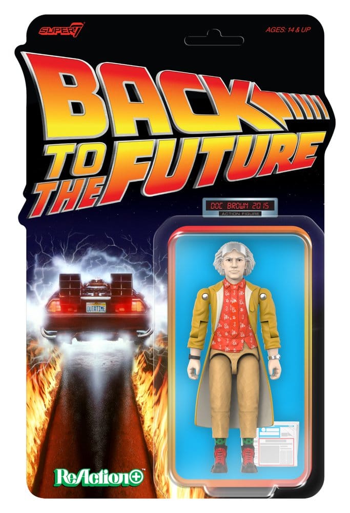 Back to the Future ReAction+ figurine Wave 02 Dr. Emmett Brown (2015)