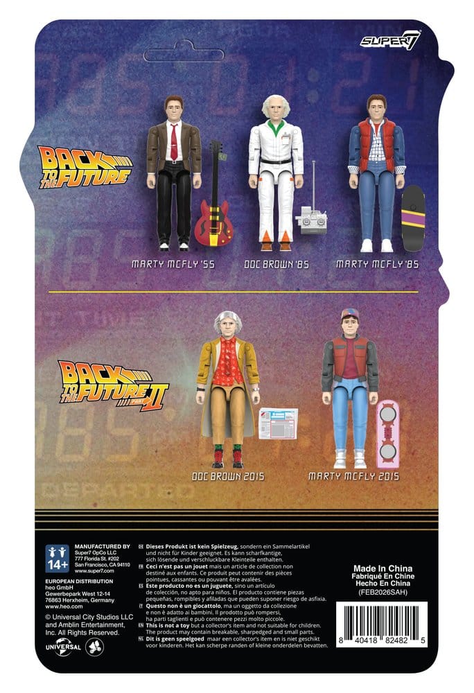 Back to the Future ReAction+ figurine Wave 02 Marty McFly (2015)
