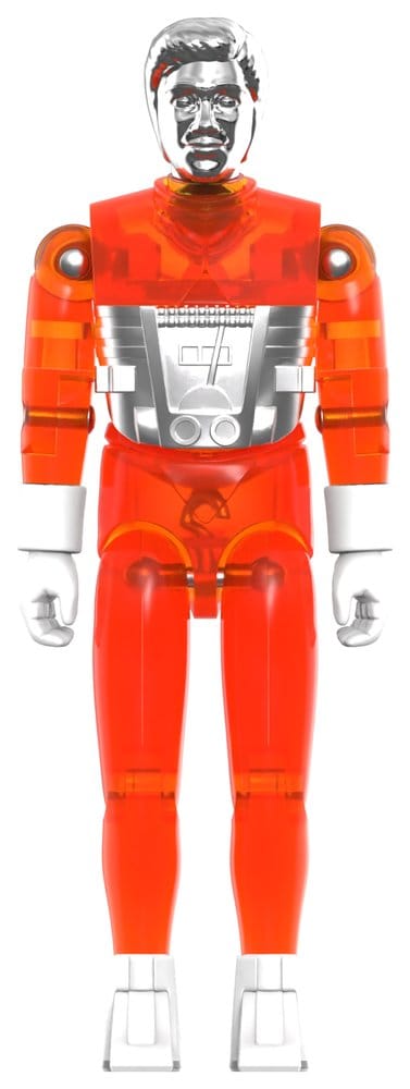 Micronauts ReAction+ figurine Wave 04 Time Traveler (Translucent Orange)