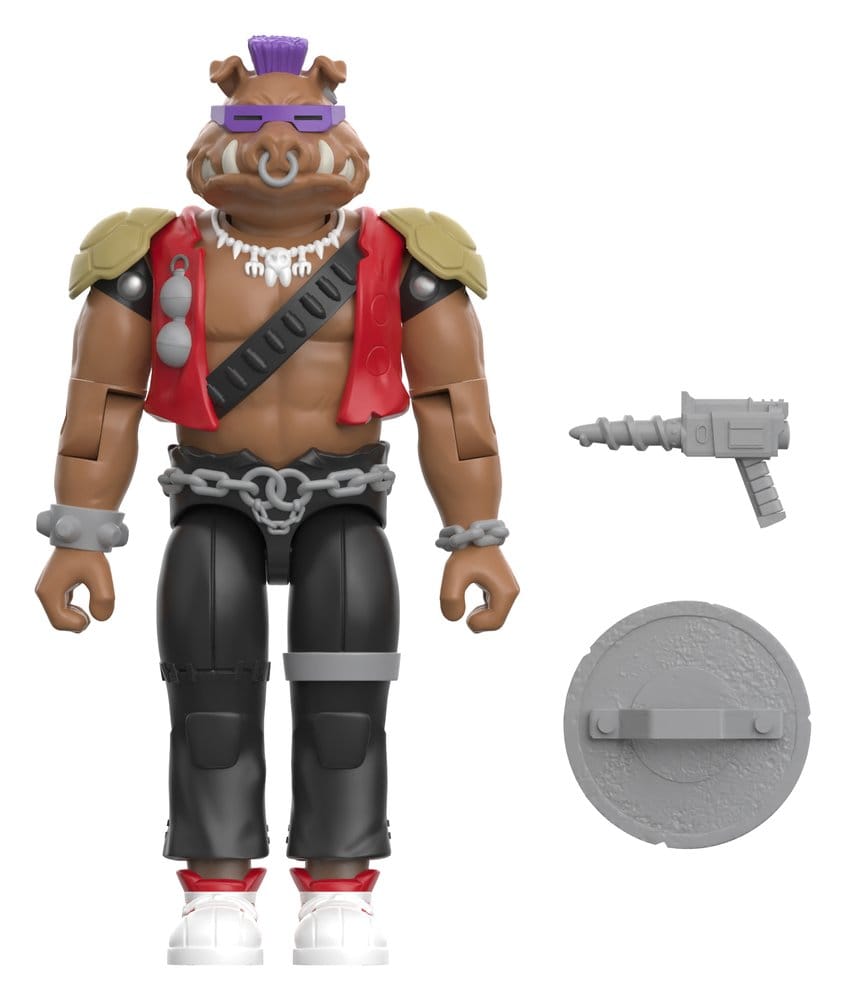 Teenage Mutant Ninja Turtles ReAction+ figurine Wave 02 Bebop