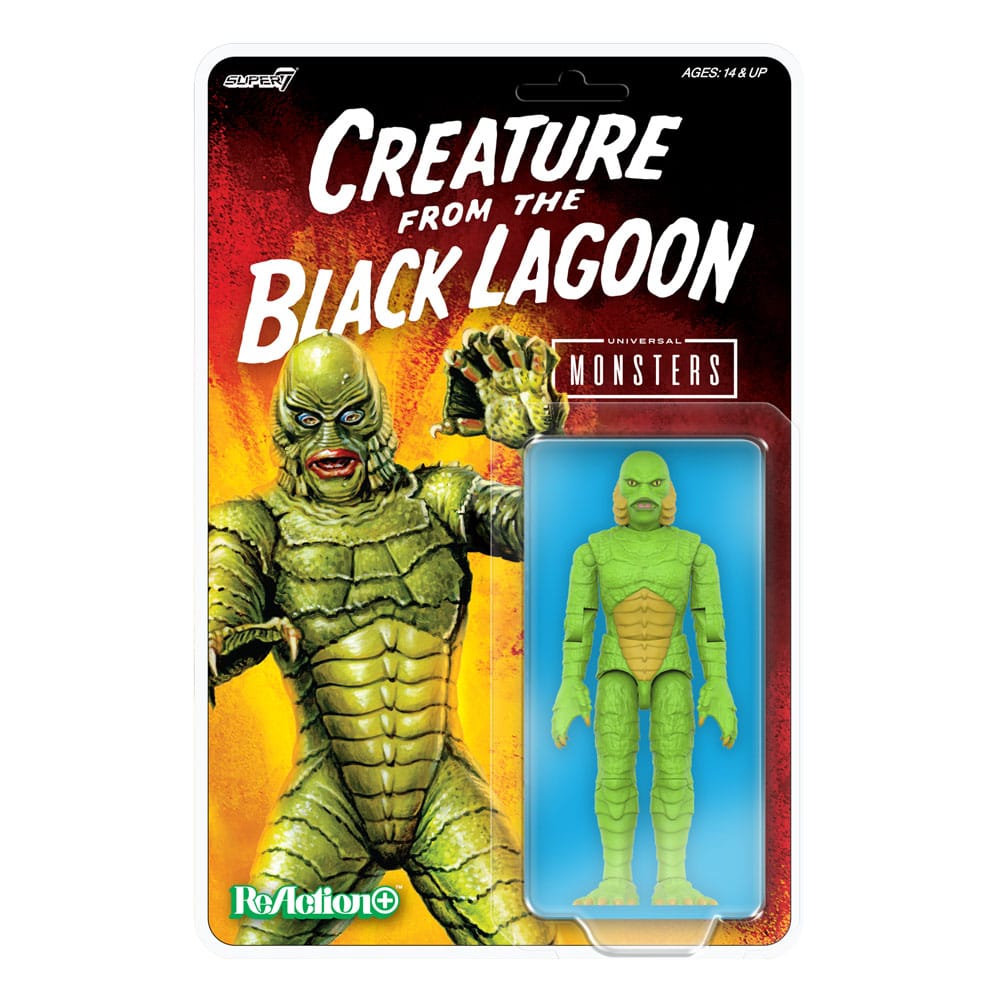Universal Monsters Wave 1 figurine ReAction+ Creature from the Black Lagoon 10 cm