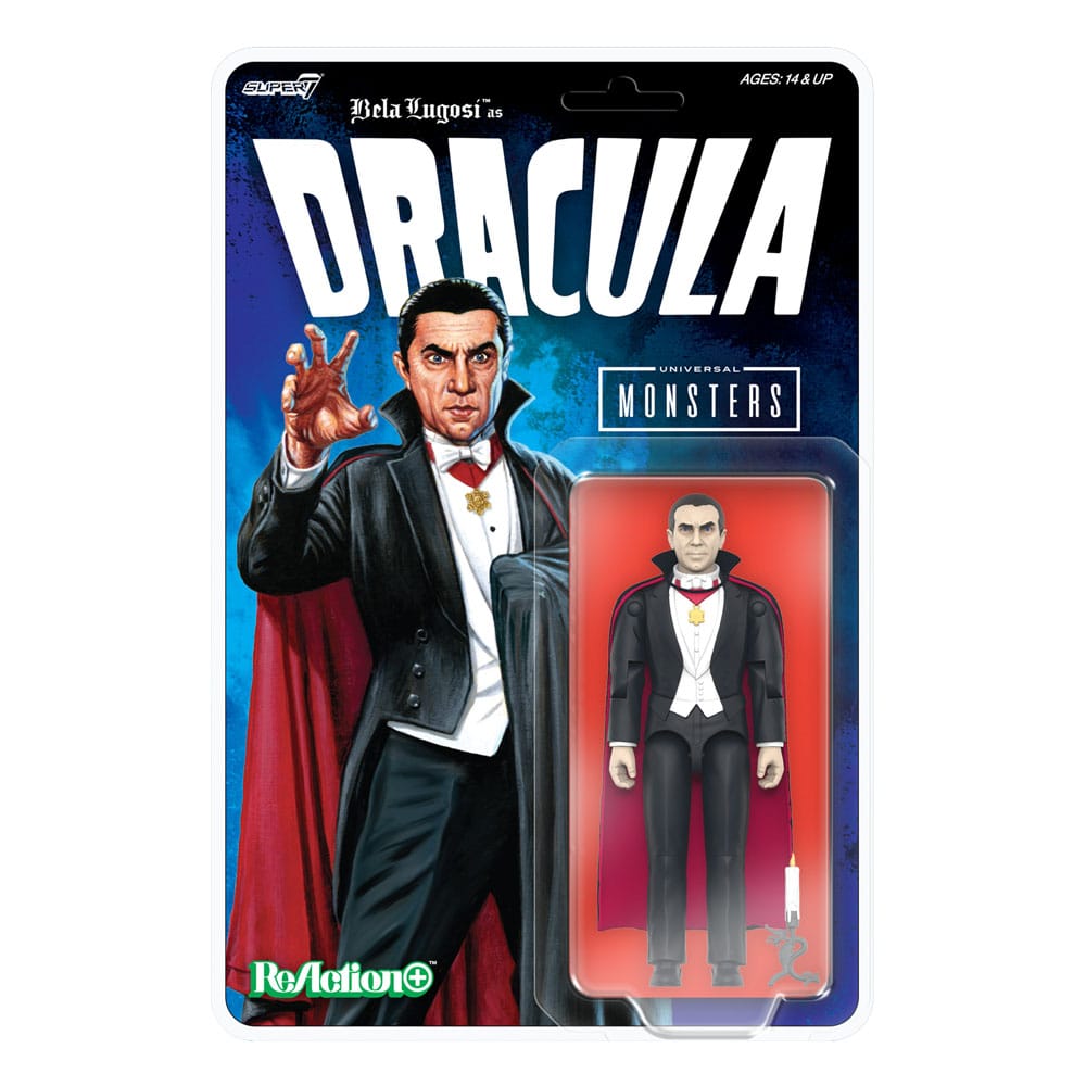 Universal Monsters Wave 1 figurine ReAction+ Dracula 10 cm