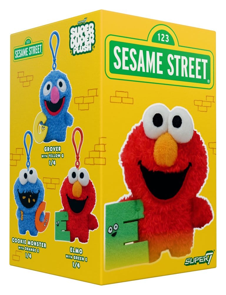 Sesame Street Super Duper peluches Wave 01 Blind Box Display (12)
