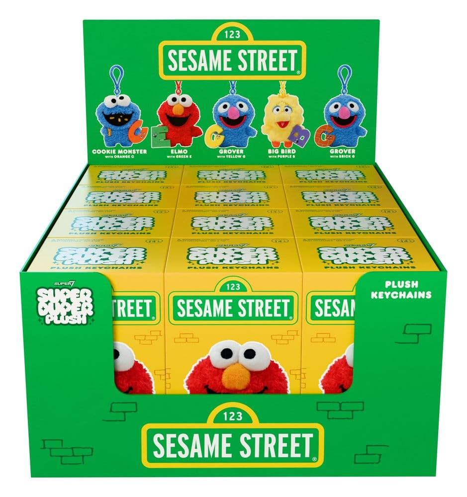 Sesame Street Super Duper peluches Wave 01 Blind Box Display (12)