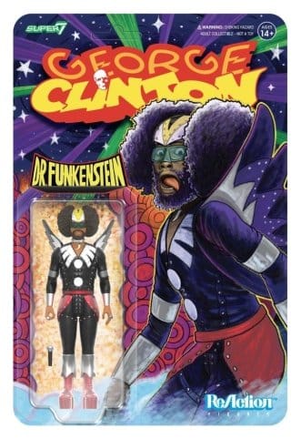 George Clinton ReAction figurine Wave 01 George Clinton Dr. Funkenstein