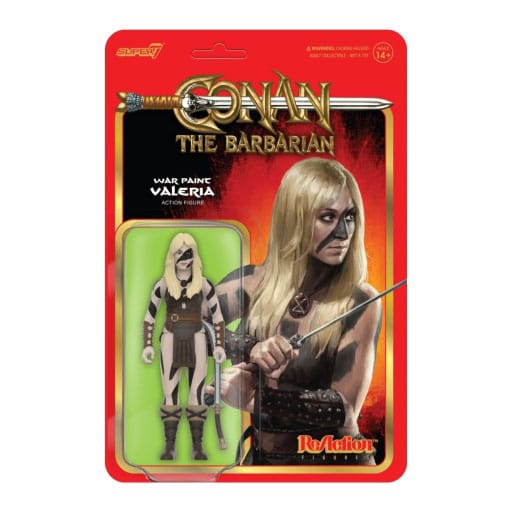 Conan figurine ReAction Wave 02 Valeria (War Paint) 10 cm
