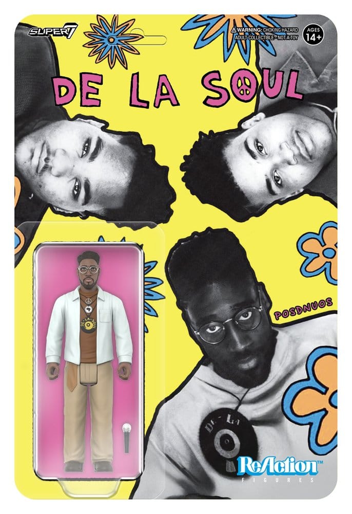 De La Soul ReAction figurine Wave 01 Kelvin "Posdnuos" Mercer (Me, Myself & I)