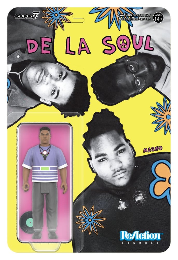 De La Soul ReAction figurine Wave 01 Vincent "Maseo" Mason (Me, Myself & I)