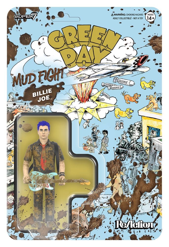 Green Day ReAction figurine Wave 01 Billie Joe Armstrong (Mud Fight)