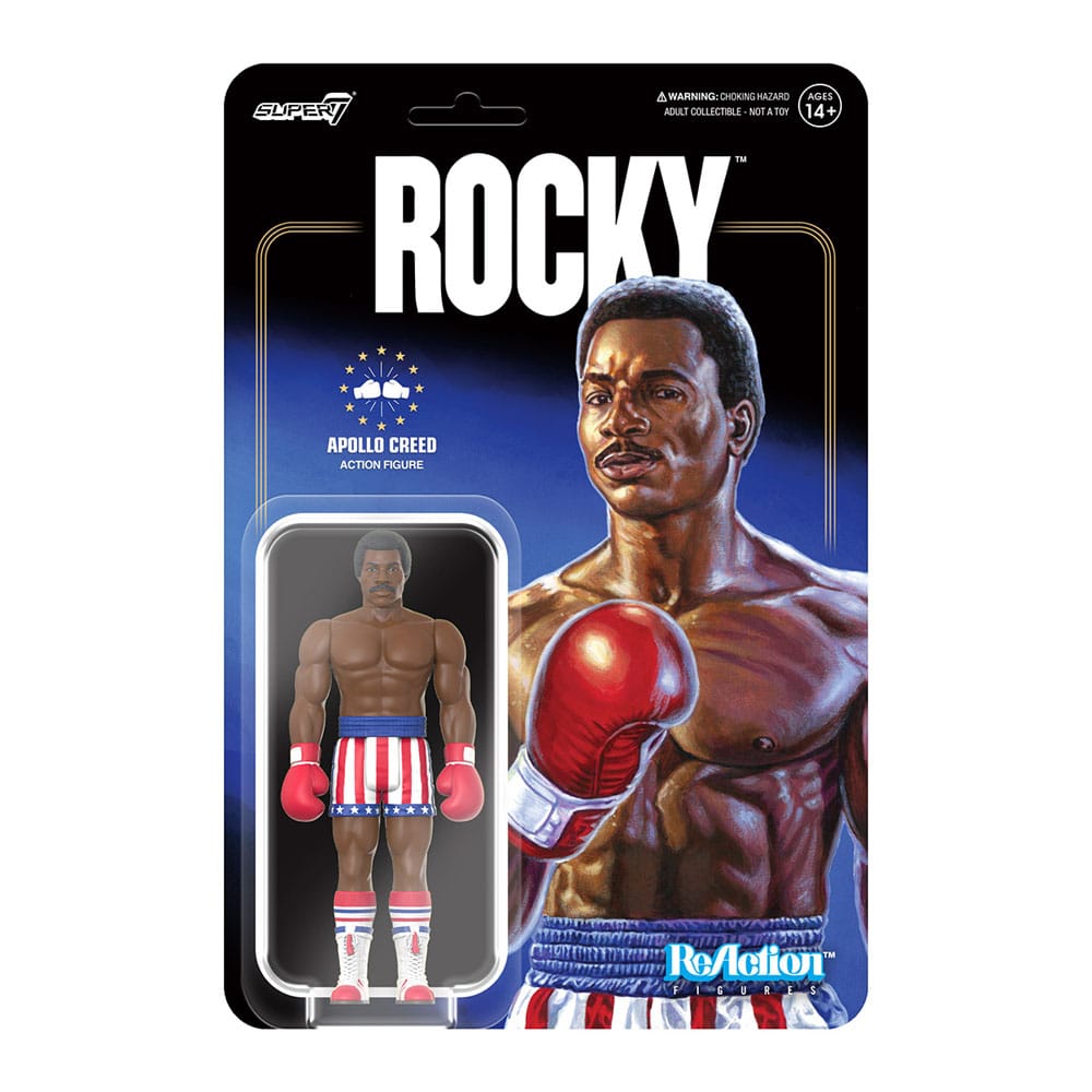 Rocky ReAction figurine  Apollo Creed 10 cm