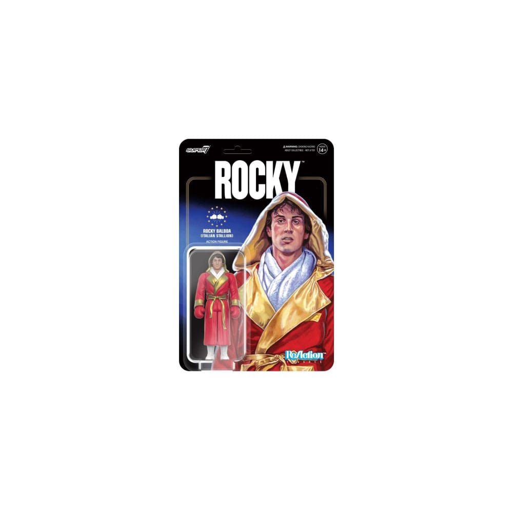 Rocky figurine ReAction Wave 03 Rocky Italian Stalone (Rocky I) 10 cm