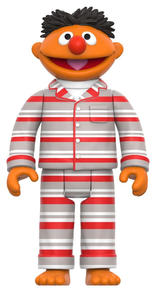 1, Rue Sésame figurine ReAction Wave 06 Ernie (PJs) 10 cm