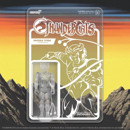 Cosmocats figurine ReAction Tygra (Clear) 10 cm