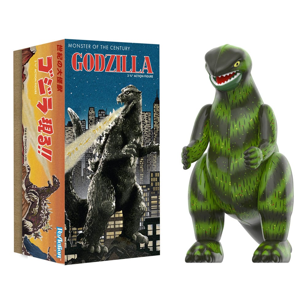 Godzilla figurine Toho ReAction Wave 01 (Retro Tin) Godzilla (Marusan Tin) 10 cm