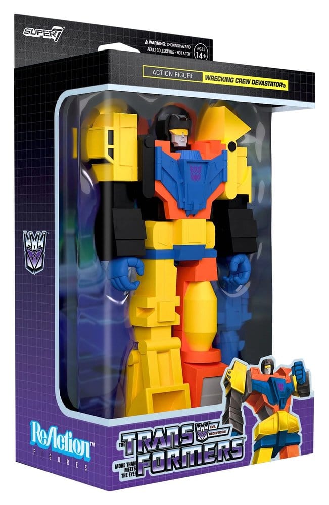 Transformers figurine ReAction Devastator 10 cm