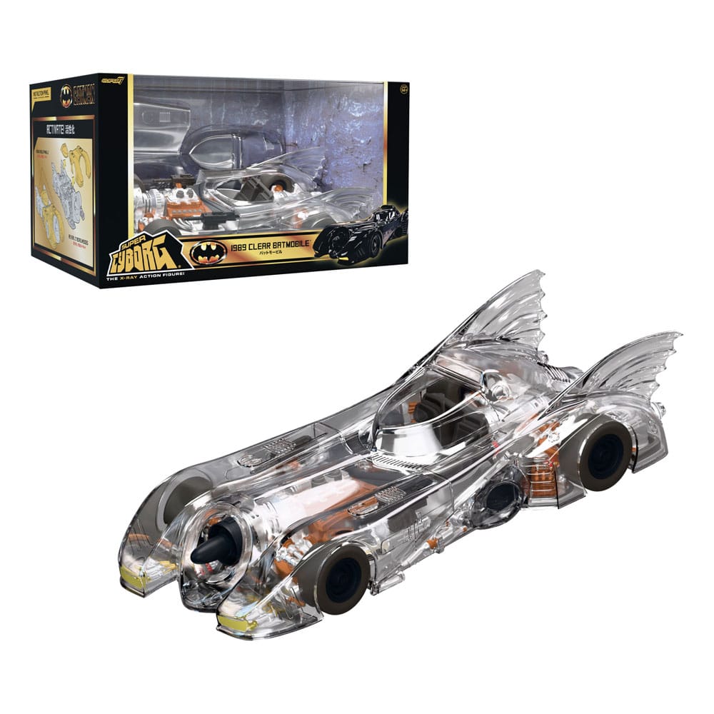 Batman 1989 véhicule Super Cyborg Batmobile 1989 (Clear) 35 cm