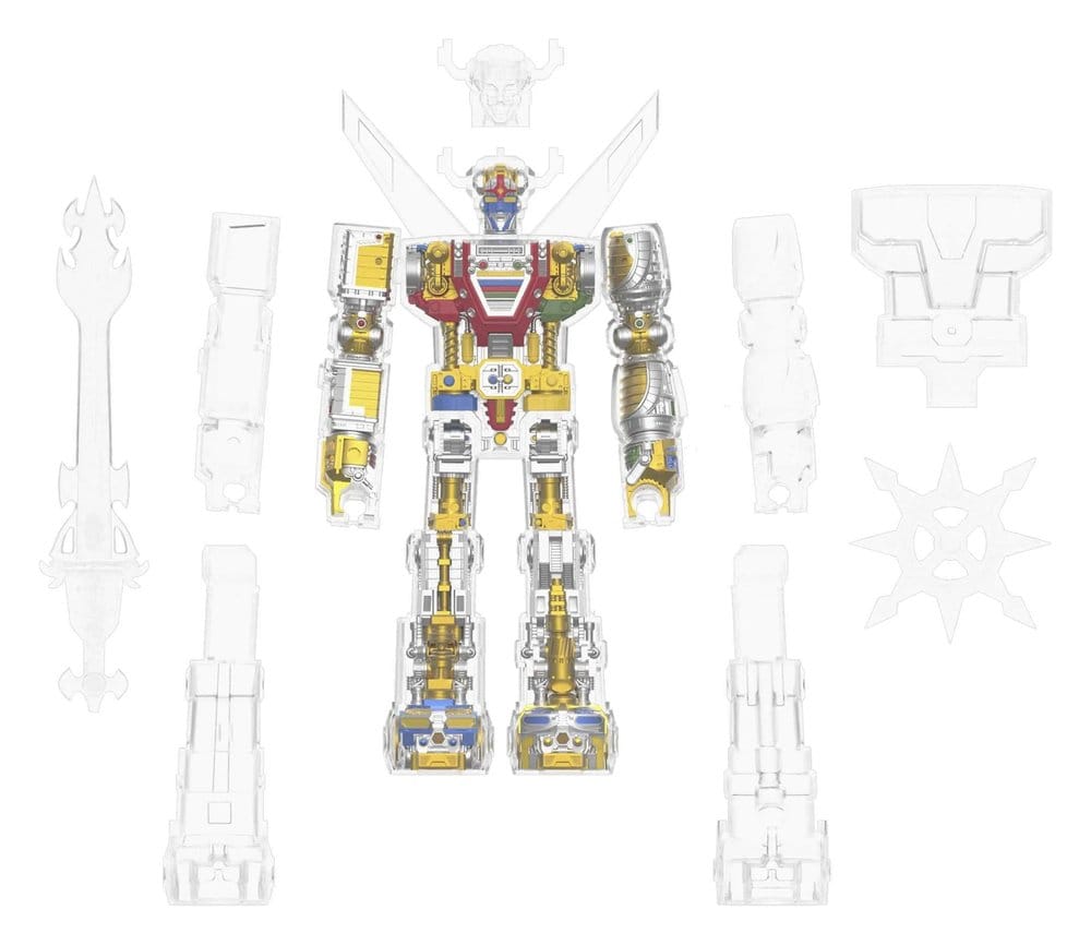 Voltron Super Cyborg Figurine Voltron (Clear) 35 cm