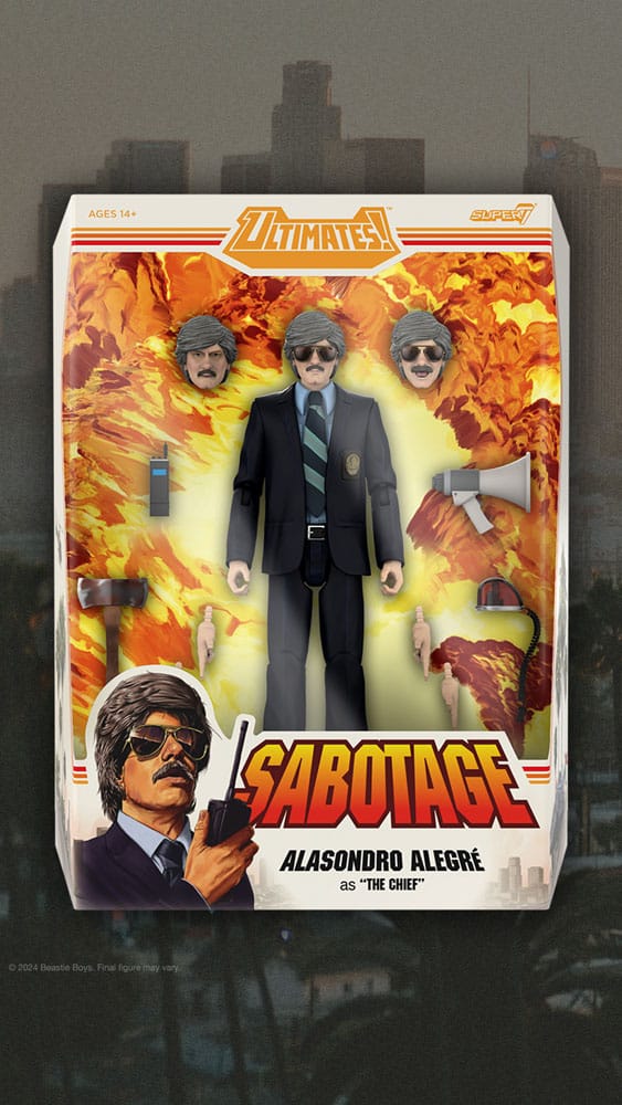 Beastie Boys Wave 1 figurine Ultimates Alasondro Alegre as  "The Chief" 18 cm