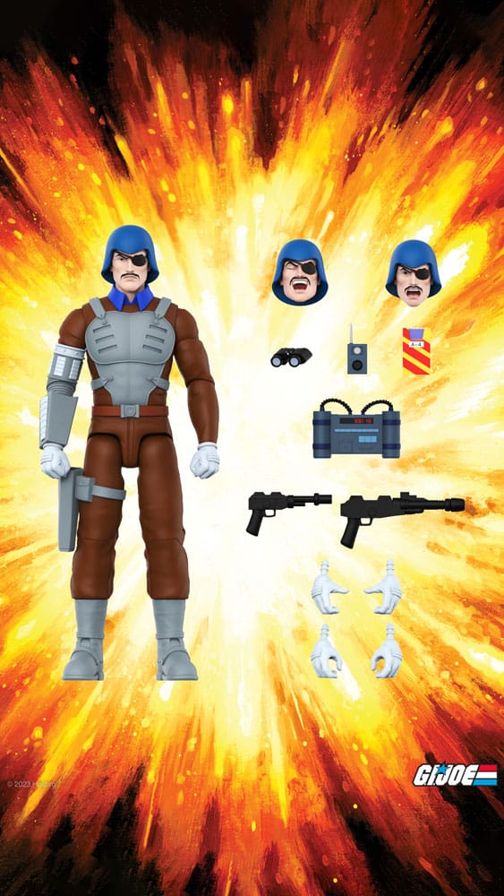 GI Joe Wave 5 figurine Ultimates Major Bludd 20 cm
