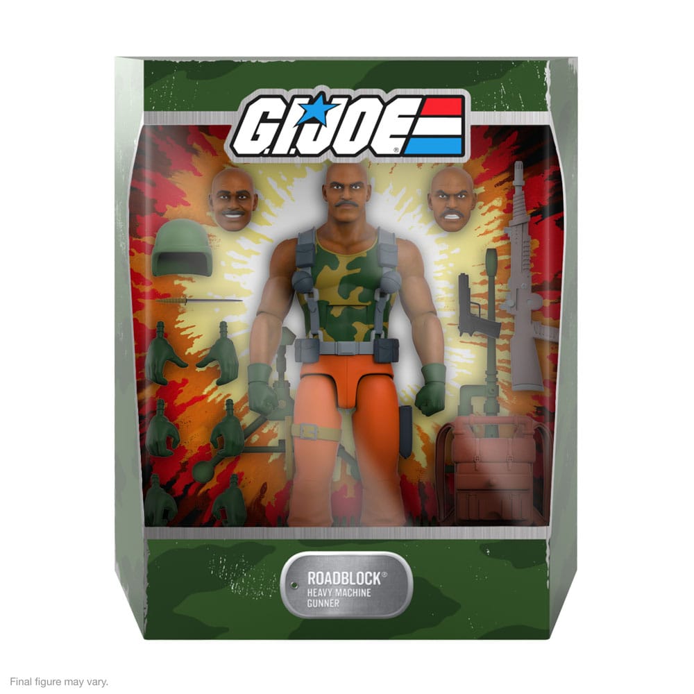 GI Joe Wave 5 figurine Ultimates Roadblock 20 cm