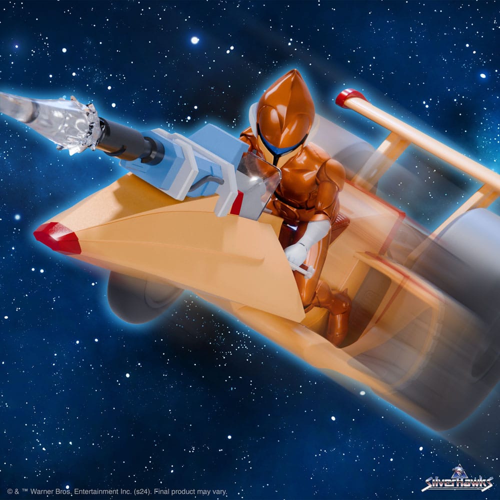 SilverHawks Wave 2 figurine Ultimates Copper Kidd (Cartoon Accurate) 18 cm