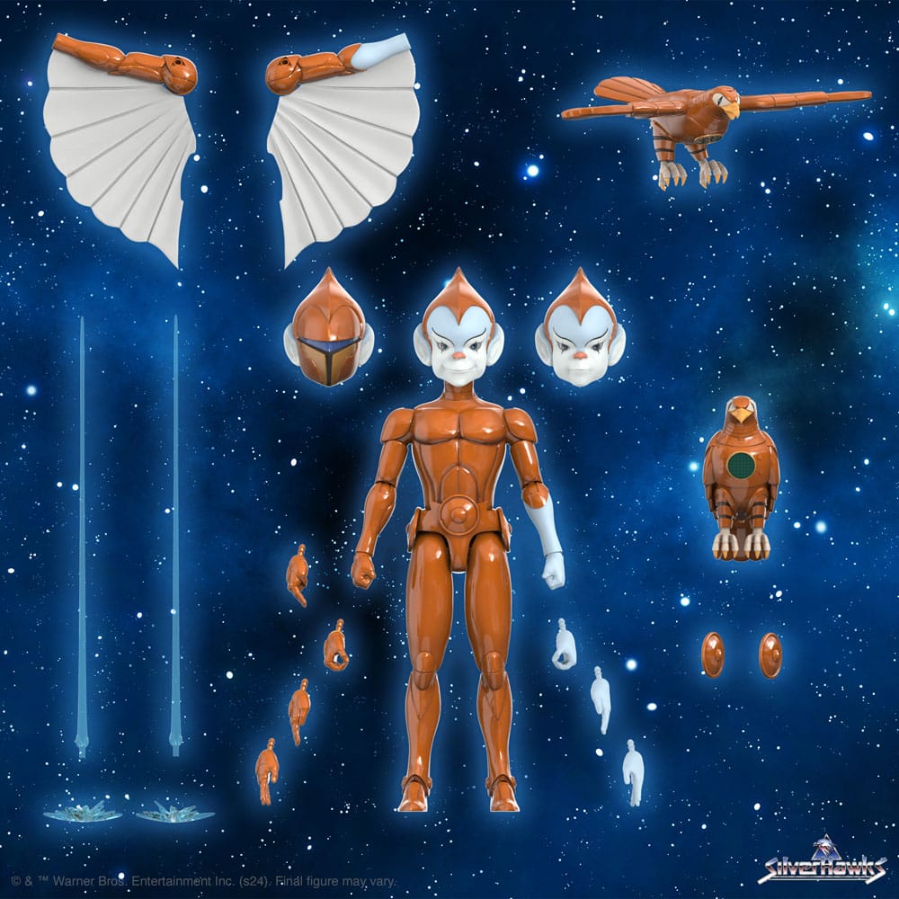 SilverHawks Wave 2 figurine Ultimates Copper Kidd (Cartoon Accurate) 18 cm