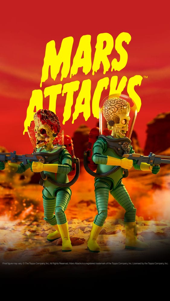 Mars Attacks figurine Ultimates Martian Wave 1 18 cm