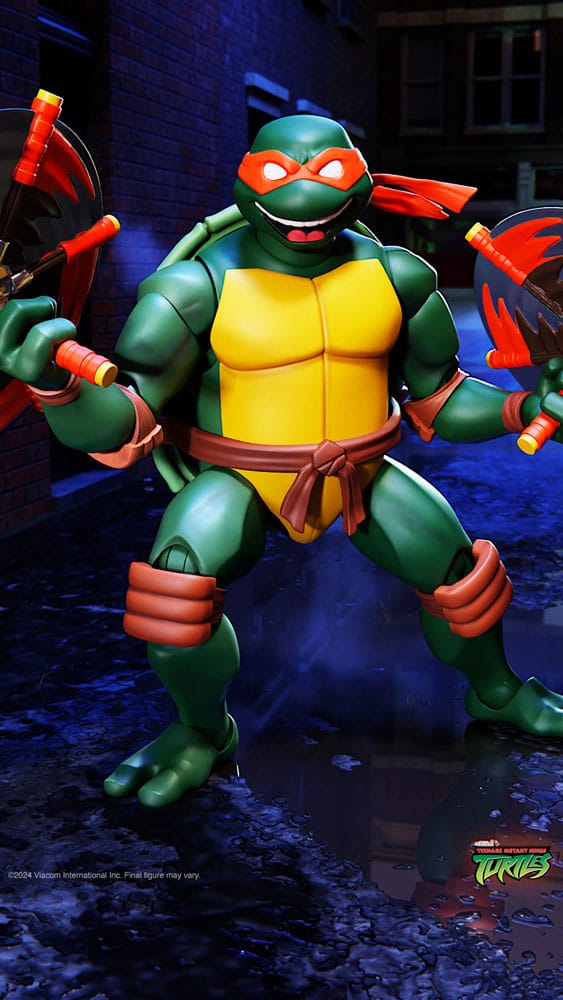 Teenage Mutant Ninja Turtles figurine Ultimates Wave 12 Michelangelo 18 cm