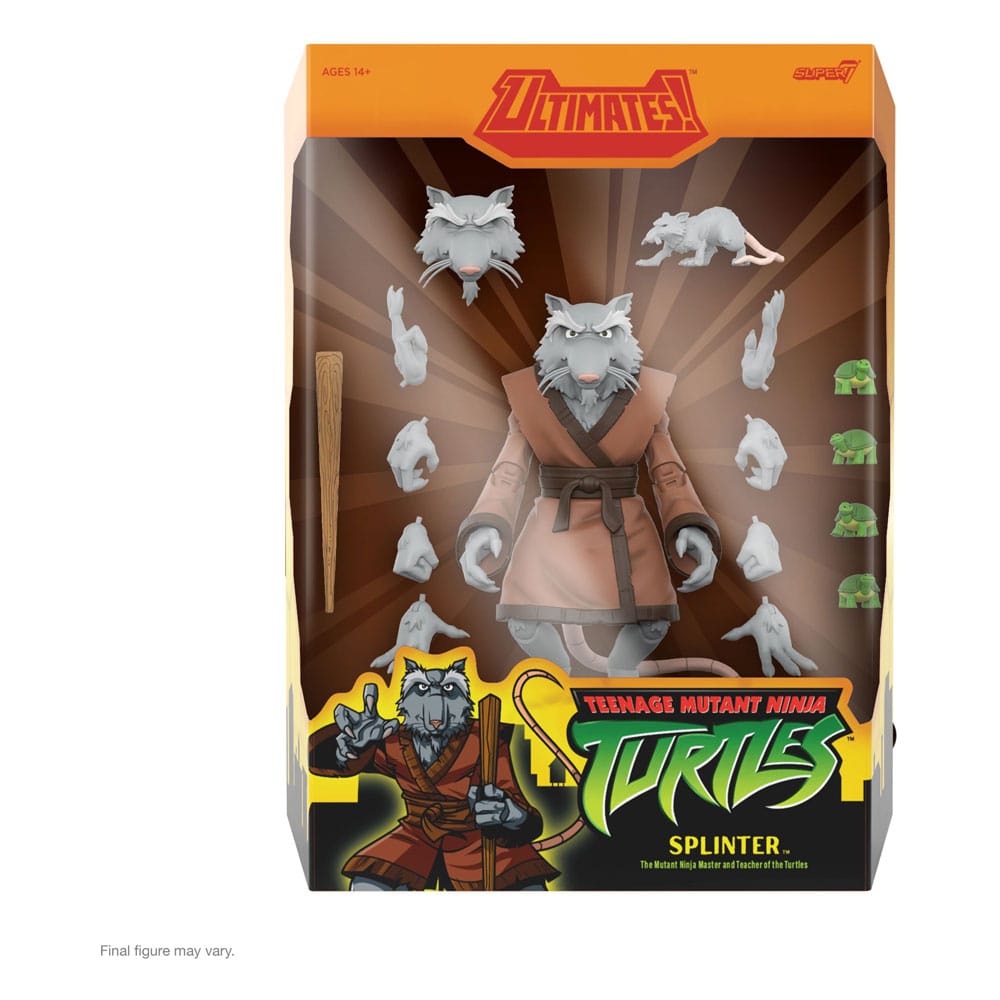 Teenage Mutant Ninja Turtles figurine Ultimates Wave 13 Splinter 18 cm