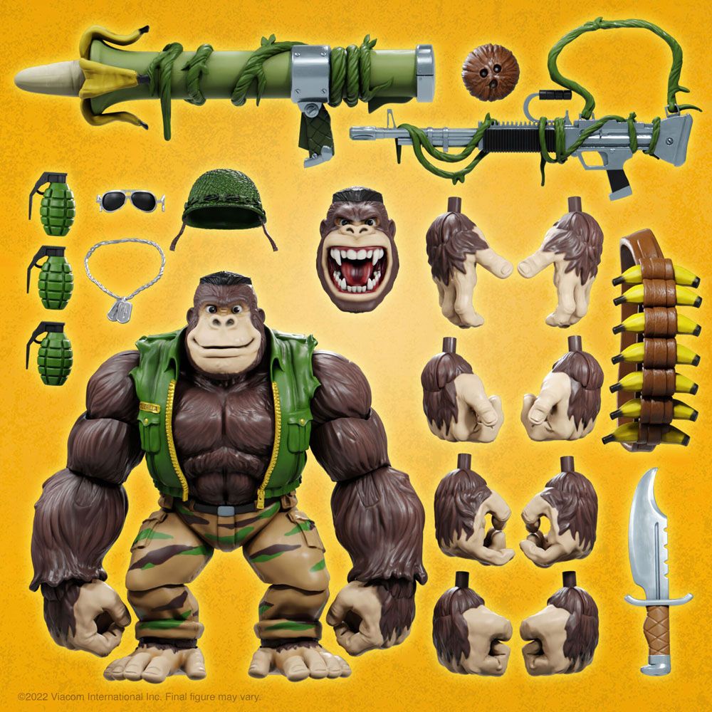 Les Tortues ninja figurine Ultimates Guerrilla Gorilla 20 cm
