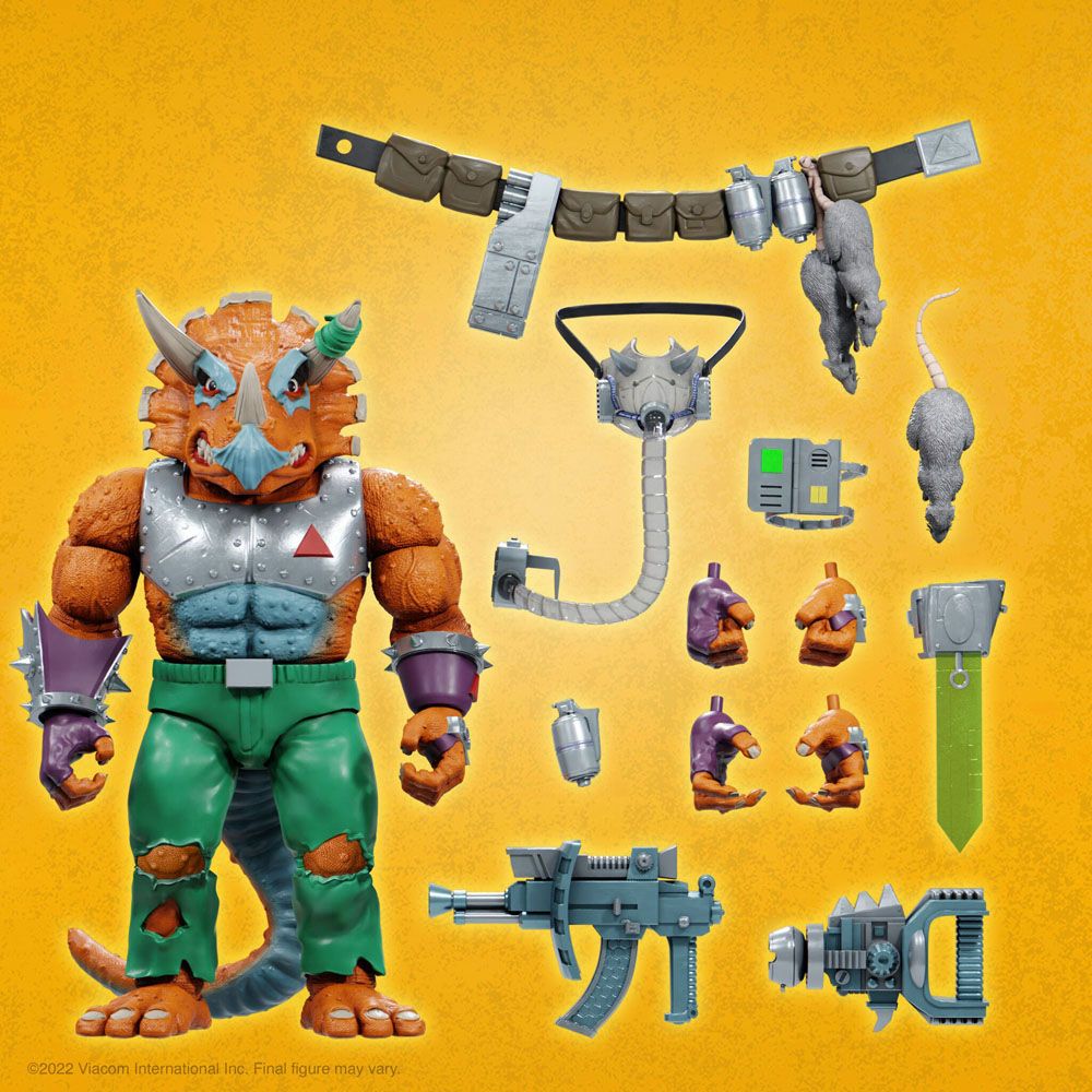 Les Tortues ninja figurine Ultimates Triceraton 20 cm